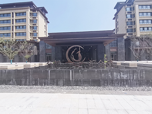 莒南平邑界群匯金灣浚園標識導視系統