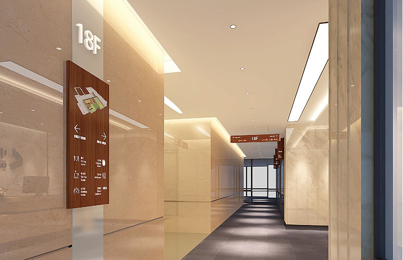 濰坊商場導向標識